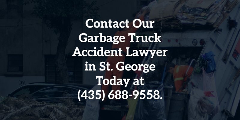 st george garbage truck accident lawyer
